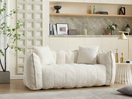 Cozy Beanbag Chair With High Resilience Foam Core For 2