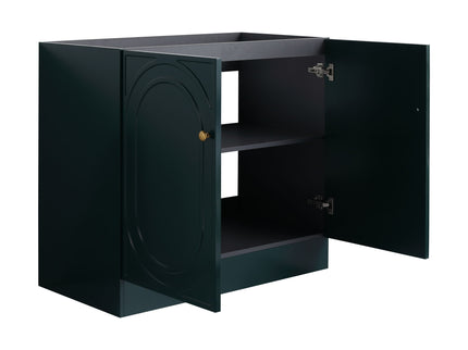 Modern Freestanding Bathroom Vanity With Soft Close Cabinet Doors