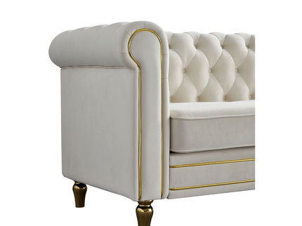 Chesterfield - Sofa 84.65" For Living Room