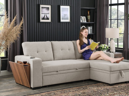 3 Piece Upholstered Sectional