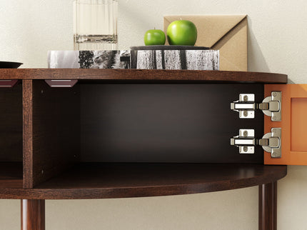 Demi Lune - Console Table With 2 Storage Drawers