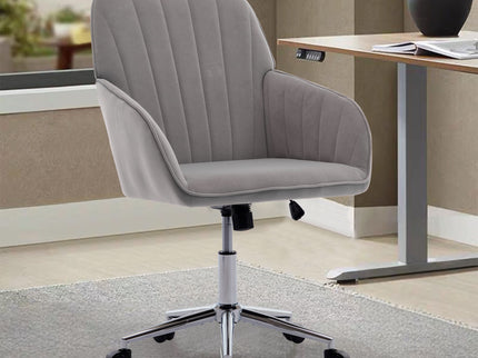 Adjustable Ergonomic Office Chair, Swivel Backrest Seat