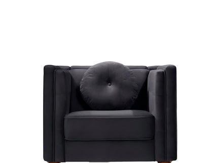 Chesterfield Accent Tufted Square Arm Side Chair