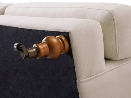 Alana Lawson - Modern Three Cushion Tightback Sofa