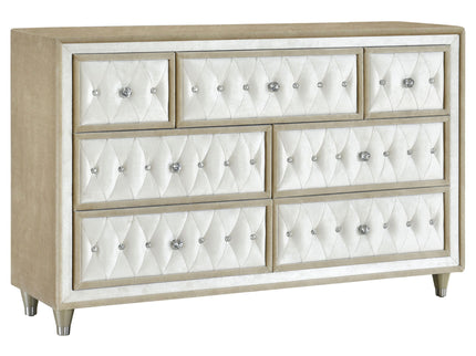 Williams - 7 Drawer Dresser - Camel