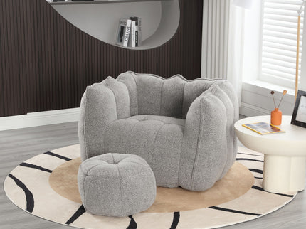 Soft Bean Bag Chair With High Resilient Foam