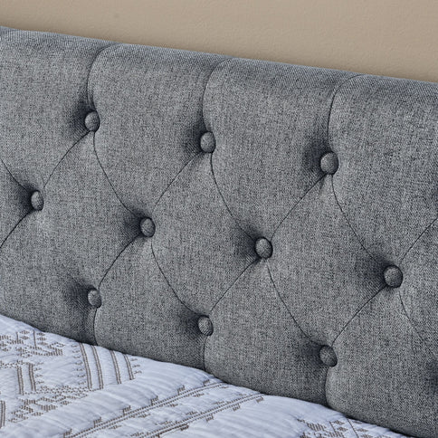 Daybed With Trundle And Storage Drawers, Flat Arms With Pocket