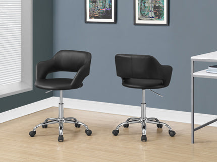 Office Chair, Adjustable Height, Swivel, Ergonomic, Armrests, Contemporary