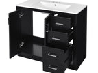 Black / Right Side Drawers