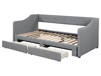 Upholstered Daybed With 2 Drawers