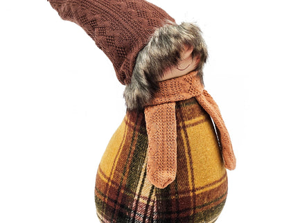 Gnomes Decorations For Fall Thanksgiving Table Decorations (Set of 2) - Brown / Yellow