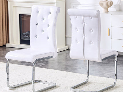 Elegant Design Upholstered Dining Chairs