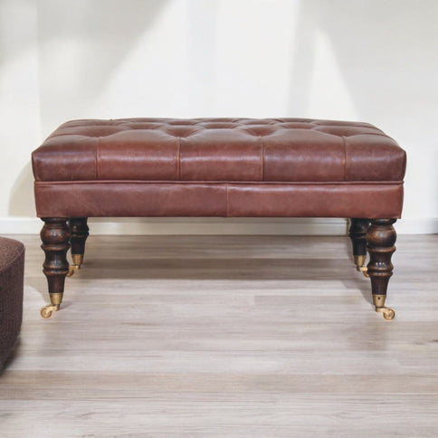 Buffalo - Ottoman With Castor Legs