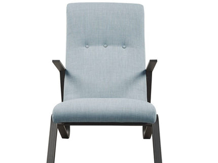 Manhattan - Accent Chair With High Back Support - Light Blue