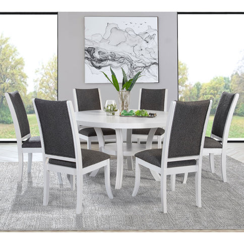 Tyler Pearl - Upholstered Dining Side Chair (Set of 2) - Taupe