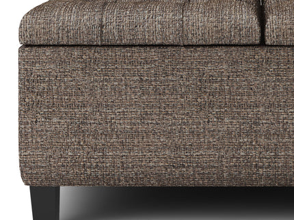 Harrison - Upholstered Coffee Table Storage Ottoman