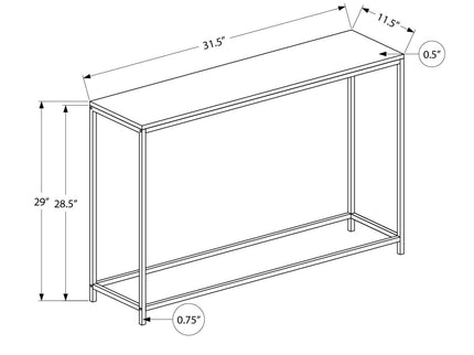 Accent Console Table For Entryway, Contemporary & Modern Design