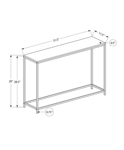 Accent Console Table For Entryway, Contemporary & Modern Design