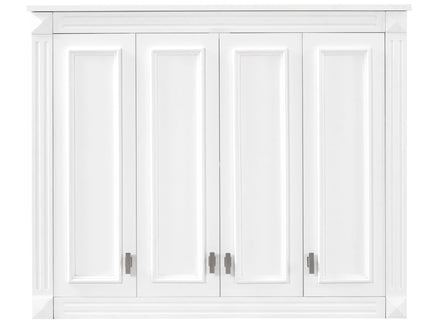 Wall Mounted Medicine Cabinet With Adjustable Shelf - White