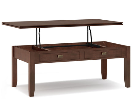 Artisan - Lift Top Coffee Table - Russet Brown