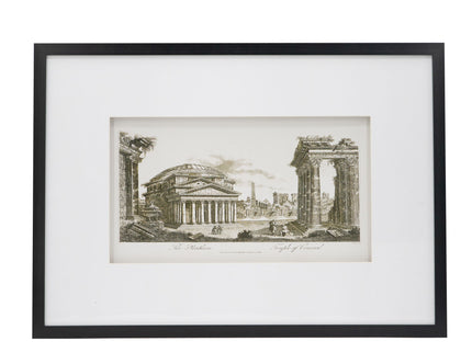 Architecture Wall Art, Wall Decor For Living Room Dining Room Bedroom Hallway - White / Black