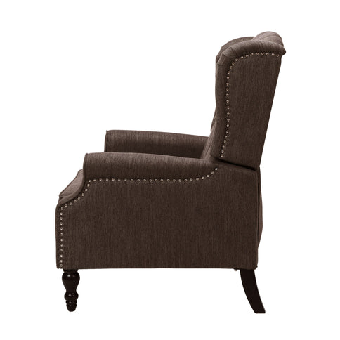 Dunham - Contemporary Fabric Tufted Oversized Pushback Recliner