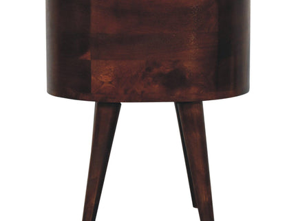 Rounded Bedside Table