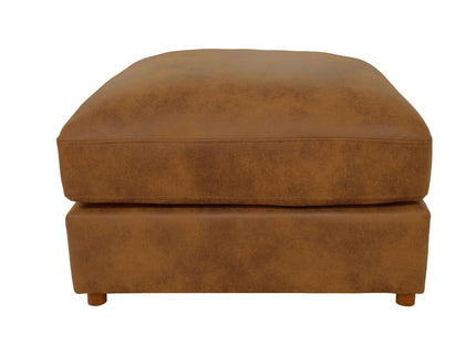 Modular Upholstered Sectional, Medium Firm Seat Cushion, Custom Configuration - Brown