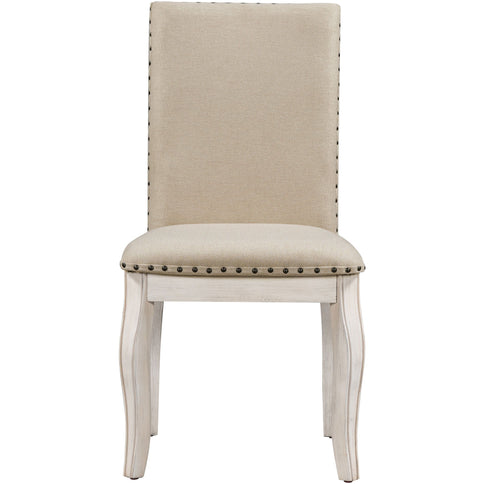 Upholstered Dining Chairs With Nailhead (Set of 2)