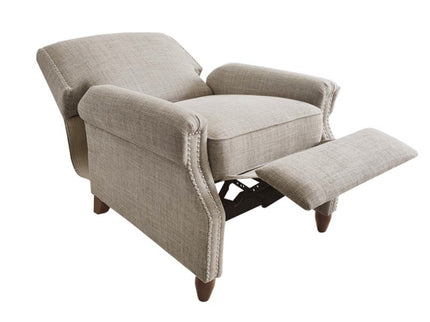 Julian - Push Back Recliner With Reclining Function - Sand