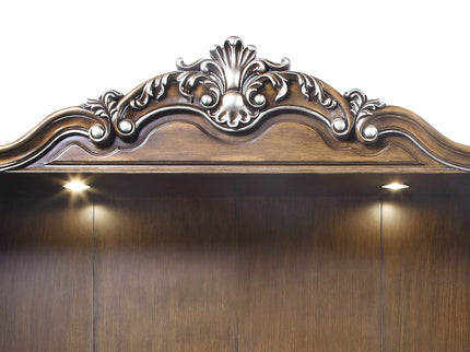 Latisha - Entertainment Center - Antique Oak