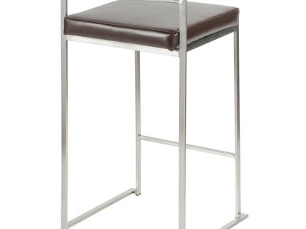 Fuji - Elegant Design Contemporary Stackable Counter Stool
