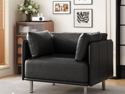 Vintage Modern Aesthetic Appeal Lounge Chair
