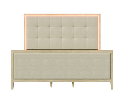 Adeline - Bed With LED Light (High Footboard)