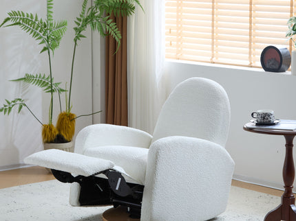 Contemporary 360 Swivel And Glider Recliner Chair