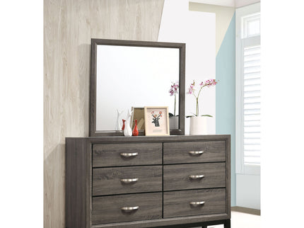 Cabrillo - 6 Drawer Dresser With Mirror - Gray