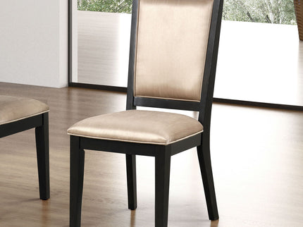 Dining Chairs With Accent Trim (Set of 2) - Espresso