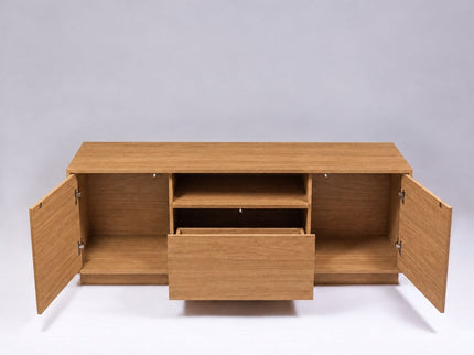 TV Stand For TVs Up To 65" With 2 Doors, 1 Drawer And 1 Open Shelf