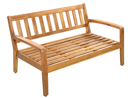 2 Piece Outdoor Conversation Set (Loveseat & Coffee Table With Water-Resistant Cushions)