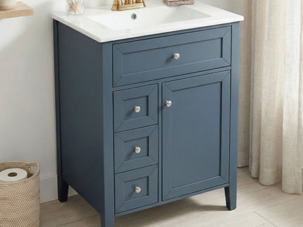 Bathroom Vanity With Sink, Soft Closing Cabinet