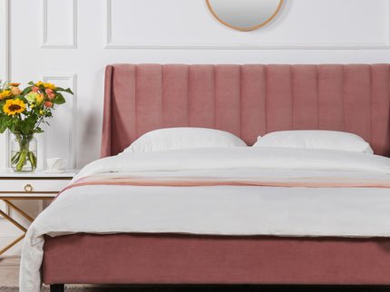 Aspen - Vertical Tufted Modern Headboard Platform Bed Set