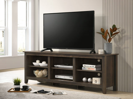 Benito - TV Stand With Open Shelves And Cable Management