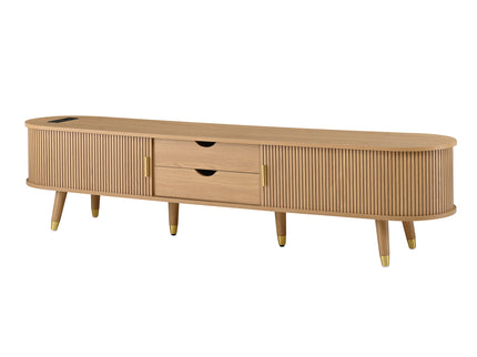 TV Stand & Coffee Table Set With Charging Station