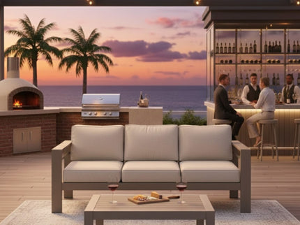 Outdoor Patio Set All-Weather & Thick Cushions
