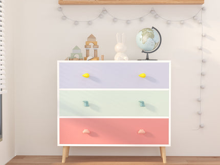 3 Drawer Dresser, Storage Cabinet With Anti Tip Safety