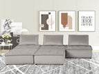 Gray / 5 Pc. Sectional