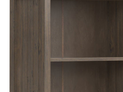 Lev - Bookcase - Smoky Brown