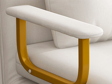 3 In 1 Convertible Folding Sofa Bed With Adjustable Backrest And Pillow