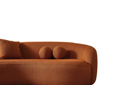Drake - Japandi Style Curvy Boucle Sofa