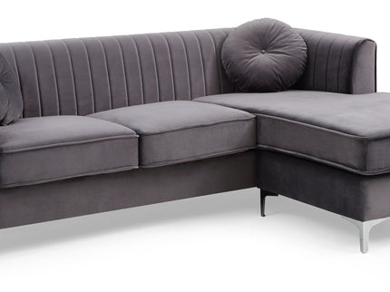Delray - Micro Suede Sofa Chaise